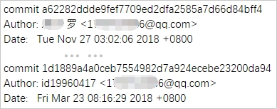 病毒作者提交記錄